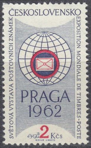 Potovn znmka eskoslovensko 1961 Svtov vstava potovnch znmek PRAGA Mi# 1251 - zvtit obrzek