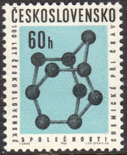 Potovn znmka eskoslovensko 1966 eskoslovensk spolenost chemick Mi# 1636
