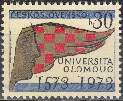 Potovn znmka eskoslovensko 1973 Univerzita Olomouc, 400. vro Mi# 2153 - zvtit obrzek