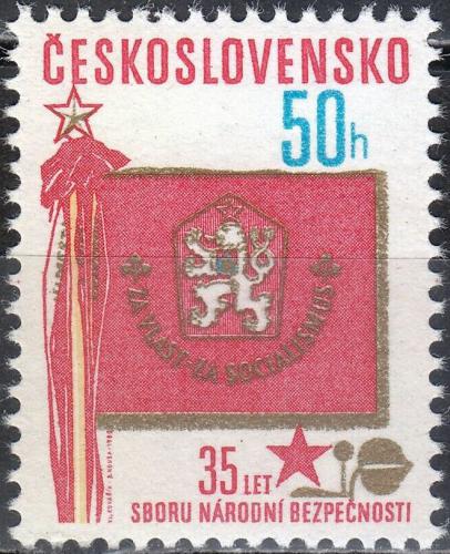 Potovn znmka eskoslovensko 1980 SNB, 30. vro Mi# 2564