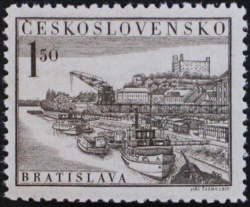 Potovn znmka eskoslovensko 1952 Bratislava Mi# 765