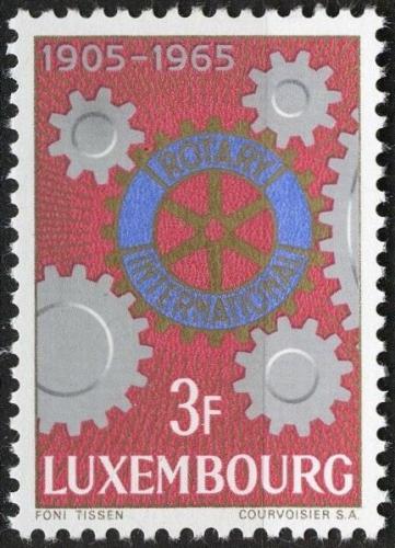 Potovn znmka Lucembursko 1965 Rotary Intl. Mi# 709