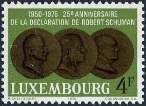 Potovn znmka Lucembursko 1975 Medaile Mi# 909