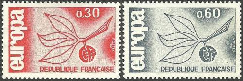 Potovn znmky Francie 1965 Evropa CEPT Mi# 1521-22 - zvtit obrzek