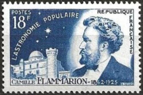 Potovn znmka Francie 1956 Camille Flammarion, astronom Mi# 1085 - zvtit obrzek