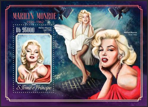Potovn znmka Svat Tom 2014 Marilyn Monroe Mi# Block 1046 Kat 10 - zvtit obrzek