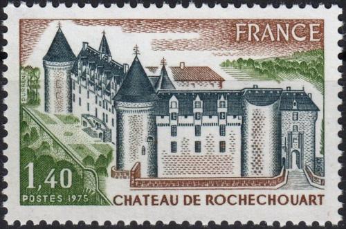 Potovn znmka Francie 1975 Zmek Rochechouart Mi# 1900