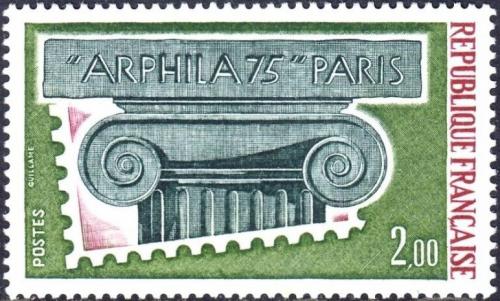 Potovn znmka Francie 1975 Mezinrodn vstava znmek ARPHILA 75 Mi# 1912