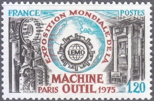 Potovn znmka Francie 1975 Vstava pracovnho nad v Pai Mi# 1917