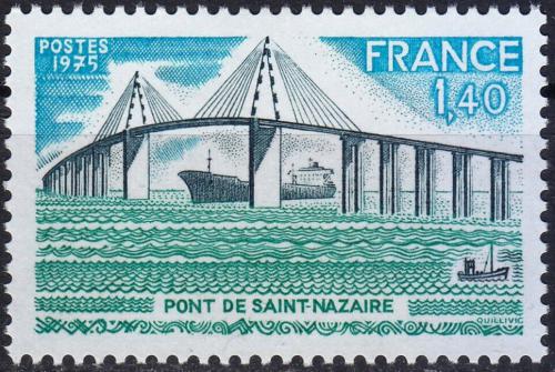 Potovn znmka Francie 1975 Most v St. Nazaire Mi# 1938