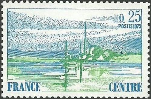 Potovn znmka Francie 1976 Centrlni region Mi# 1954