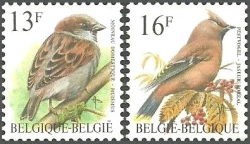 Potovn znmky Belgie 1994 Ptci Mi# 2585-86