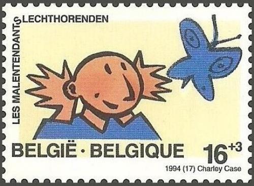 Potovn znmka Belgie 1994 Sociln integrace Mi# 2632