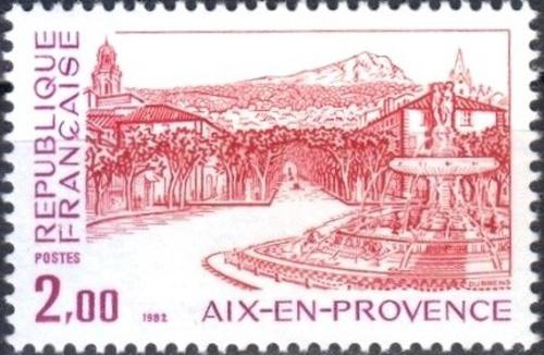 Potovn znmka Francie 1982 Aix-en-Provence Mi# 2346 - zvtit obrzek