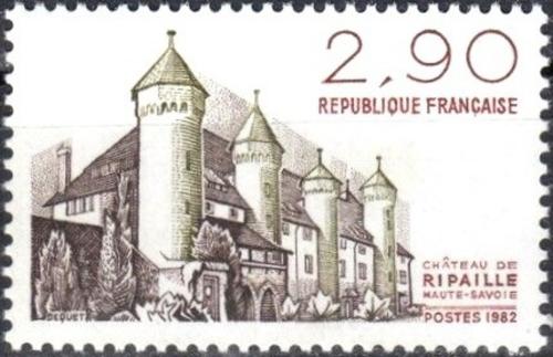 Potovn znmka Francie 1982 Zmek Ripaille Mi# 2351