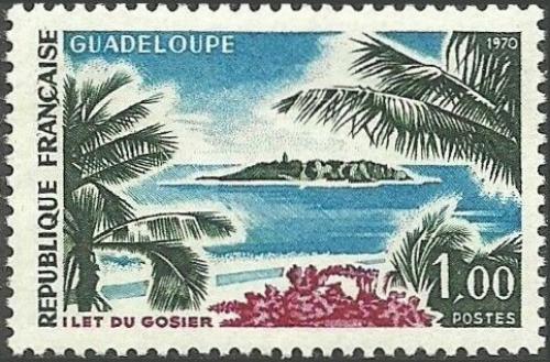 Potovn znmka Francie 1970 Guadeloupe Mi# 1717