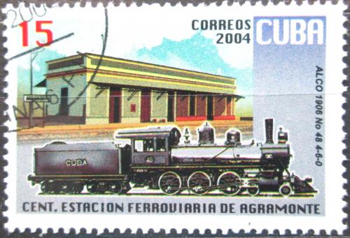 Potovn znmka Kuba 2004 Parn lokomotiva Mi# 4644