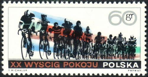 Potovn znmka Polsko 1967 Zvod mru Mi# 1760