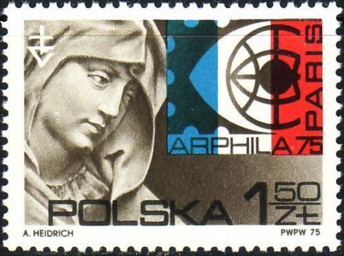 Potovn znmka Polsko 1975 Mezinrodn vstava ARPHILA 75 v Pai Mi# 2369