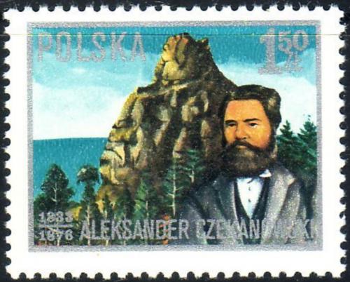 Potovn znmka Polsko 1976 Aleksander Czekanowski, geolog Mi# 2460