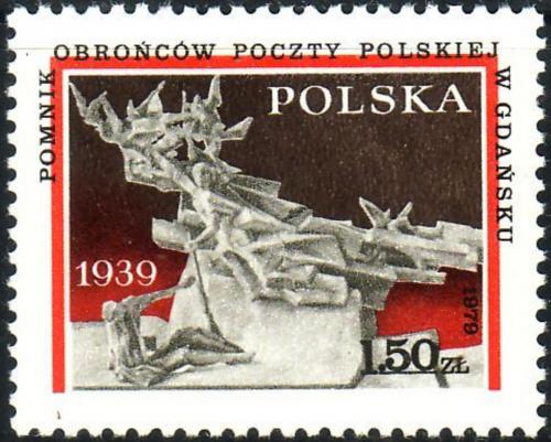 Potovn znmka Polsko 1979 Obsazen Polska, 40. vro Mi# 2645