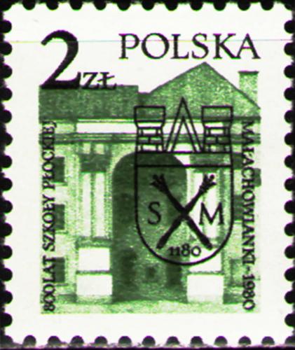 Potovn znmka Polsko 1980 kola Maachowianka, 800. vro Mi# 2692