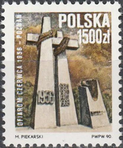 Potovn znmka Polsko 1990 Povstn v Poznani, 34. vro Mi# 3270