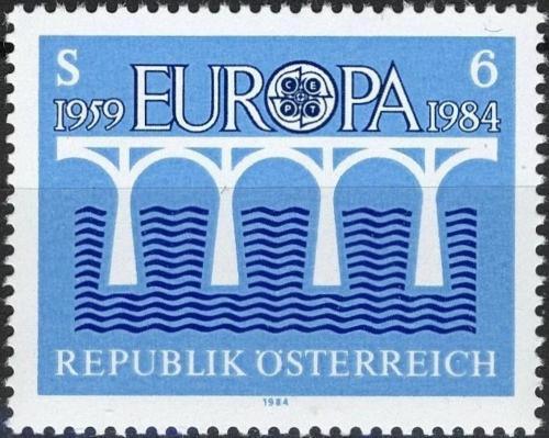 Potovn znmka Rakousko 1984 Evropa CEPT Mi# 1772