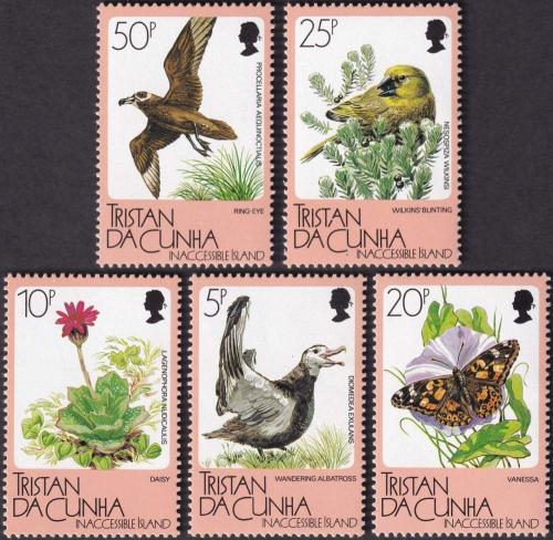 Poštovní známky Tristan da Cunha 1986 Fauna a flóra TOP SET Mi# 412-16