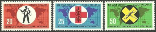 DDR 1963 Boj proti malrii Mi# 942-44