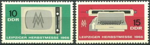 DDR 1966 Lipsk veletrh Mi# 1204-05 - zvtit obrzek