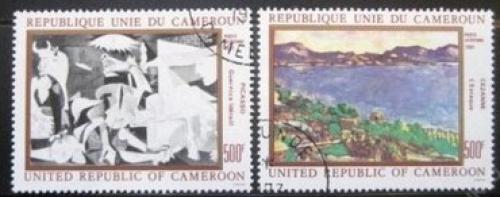 Kamerun 1981 Umìní Mi# 963-64