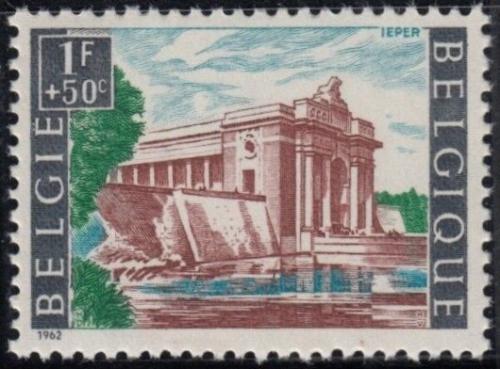 Potovn znmka Belgie 1962 Britsk vlen pamtnk v Ypernu Mi# 1299