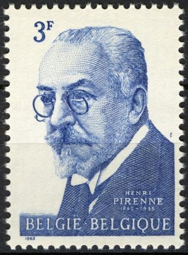 Poštovní známka Belgie 1963 Henri Pirenne, historik Mi# 1300 