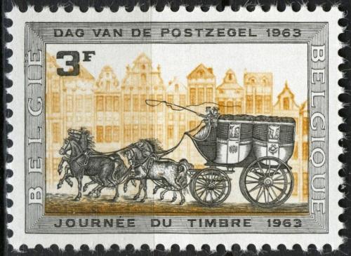 Poštovní známka Belgie 1963 Poštovní dostavník Mi# 1309
