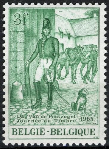 Poštovní známka Belgie 1965 Listonoš Mi# 1385