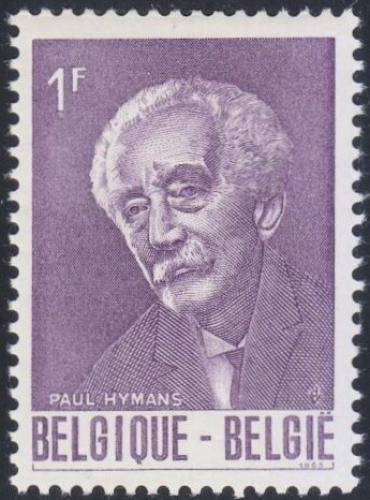 Poštovní známka Belgie 1965 Paul Hymans, politik Mi# 1378