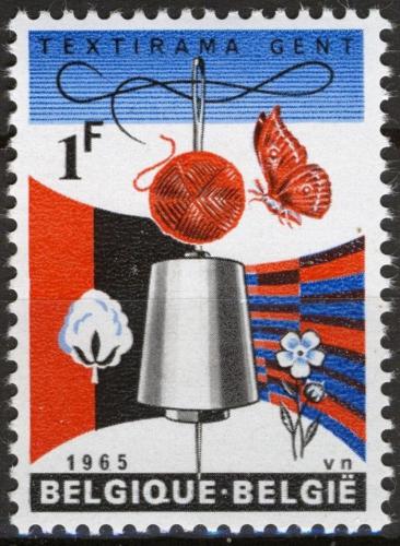 Poštovní známka Belgie 1965 Výstava Textirama v Gentu Mi# 1374