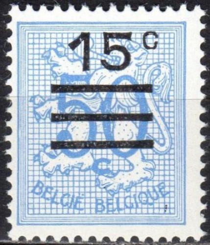 Potovn znmka Belgie 1968 Heraldick lev petisk Mi# 1508