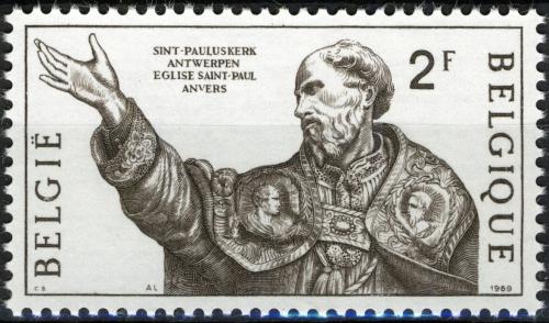 Potovn znmka Belgie 1969 Devn socha Mi# 1539 - zvtit obrzek