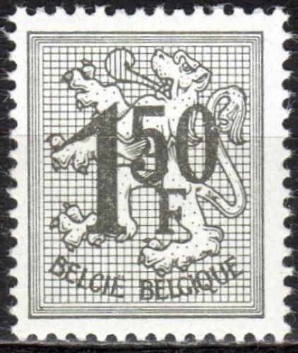 Poštovní známka Belgie 1969 Heraldický lev Mi# 1579