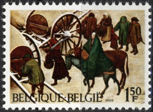 Potovn znmka Belgie 1969 Umn, Pieter Bruegel Mi# 1574 - zvtit obrzek