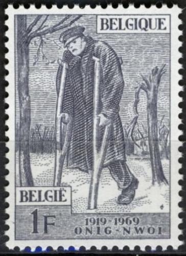 Potovn znmka Belgie 1969 Vlen invalida Mi# 1567 - zvtit obrzek