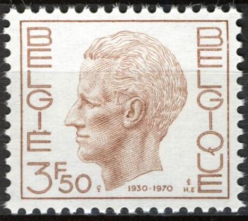 Poštovní známka Belgie 1970 Král Baudouin I. Mi# 1600