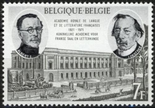 Potovn znmka Belgie 1971 Francouzsk krlovsk akademie, 50. vro Mi# 1632 - zvtit obrzek