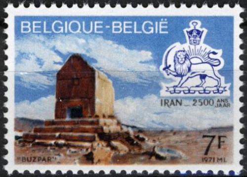 Potovn znmka Belgie 1971 Persie, 2500. vro Mi# 1657