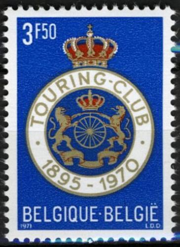 Potovn znmka Belgie 1971 Svaz turist, 75. vro Mi# 1626