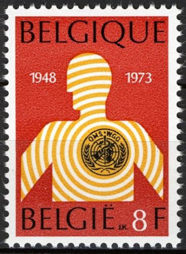 Potovn znmka Belgie 1973 WHO, 25. vro Mi# 1720