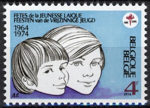Potovn znmka Belgie 1974 Festival mldee Mi# 1768