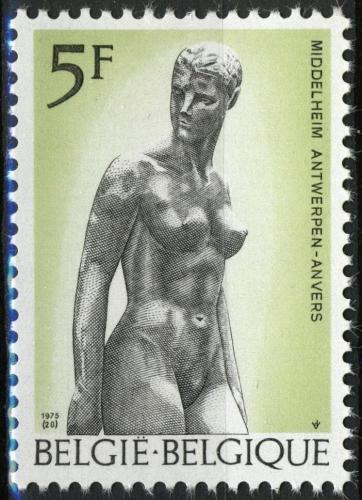 Poštovní známka Belgie 1975 Bronzová socha, Charles Despiau Mi# 1829